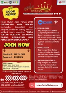 Layanan Konsultasi Pelayanan Adminduk Secara Daring Tersedia