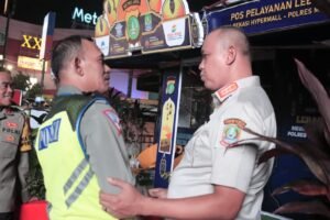 Pantauan Langsung Situasi dan Kondisi di Pos Pengamanan Lebaran 2023 di Kota Bekasi