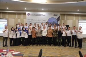 Sertifikat Sistem Manajemen Mutu ISO 9001:2015 untuk KSOP Cirebon