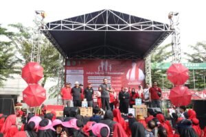 Jalan Santai Kormi untuk Daya Tahan Tubuh Masyarakat Bekasi