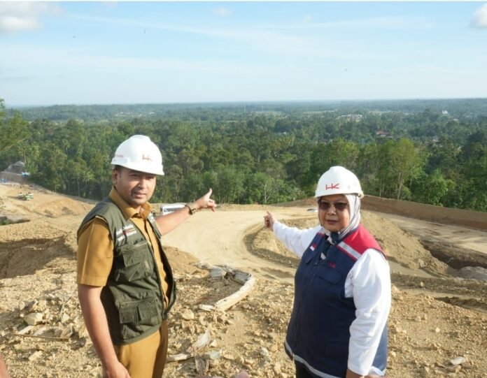 FOTO 23 Mei_Pembebasan Lahan Capai 95,1 Persen, Tol Padang - Sicincin Ditargetkan Tuntas 2024