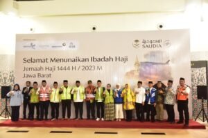 Resmi Bandara Kertajati Pertama Kali Terbangkan Jemaah Haji