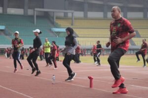Eselon II, III dan IV Pemkot Bekasi Aktifkan Lagi Senam Sparko