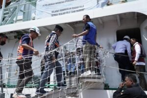 Calon Jemaah Haji Toli-Toli Pakai Kapal Perintis ke Embarkasi Balikpapan