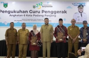 Wali Kota Padang Panjang Kukuhkan Guru Penggerak Angkatan VI