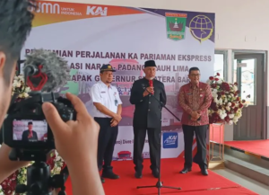 Gubernur Dukung Operasional KA CPO di Sumbar