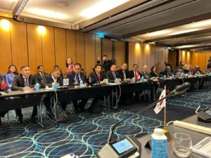 Penjelasan Indonesia tentang Pengembangan Sistem I-Motion di Pertemuan APHoMSA Ke-23 di Sydney Australia