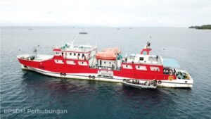 Bunyikan Suling Serentak Tujuh Kapal Latih Perguruan Tinggi Kemenhub Sambut Hari Pelaut Sedunia