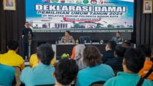Deklarasi Damai Pemilu 2024 di Kota Bogor