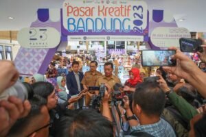 Pasar Kreatif Bandung 2023 Tembus Omzet Rp6,7 Miliar