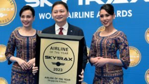 Singapore Airlines Dinobatkan sebagai Maskapai Terbaik Dunia 2023