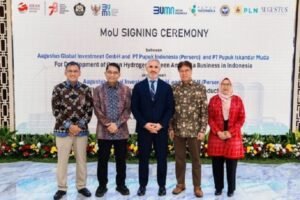 Pupuk Indonesia Gandeng Perusahaan Jerman Kembangkan Green Hydrogen dan Green Ammonia di Kawasan PIM