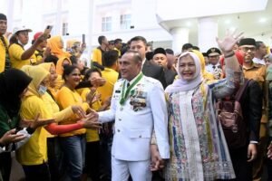 Akhiri Masa Jabatan, Gubernur Sumut Edy Rahmayadi Dilepas Ribuan Masyarakat