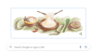 Merayakan Papeda Jadi Google Doodle Hari Ini