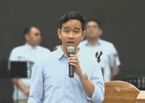 Ini Pidato Perdana Gibran Rakabuming Sebagai Cawapres Prabowo