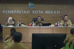 Kumpulkan Camat dan Lurah se-Kota Bekasi untuk Pj Walkot Raden Gani Bahas Kinerja