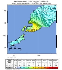 Guncangan Kuat Gempa M6,6 NTT Kagetkan Warga