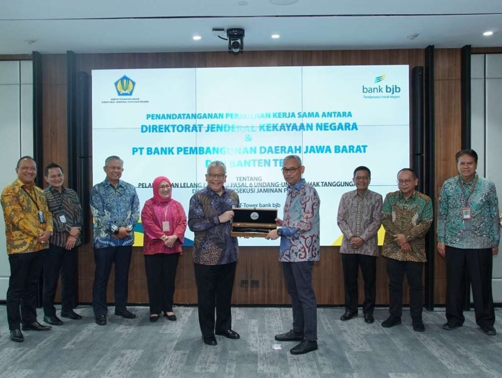Bank BJB Kolaborasi dengan DJKN Kemenkeu Optimalkan Lelang Eksekusi
