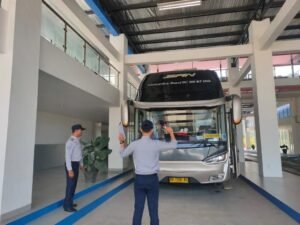 Menjelang Angkutan Nataru Ditjen Hubdat Ramp Check Bus AKAP dan Pariwisata