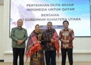 Penjabat Gubernur Sumut Terima Kunjungan Dubes Indonesia untuk Qatar