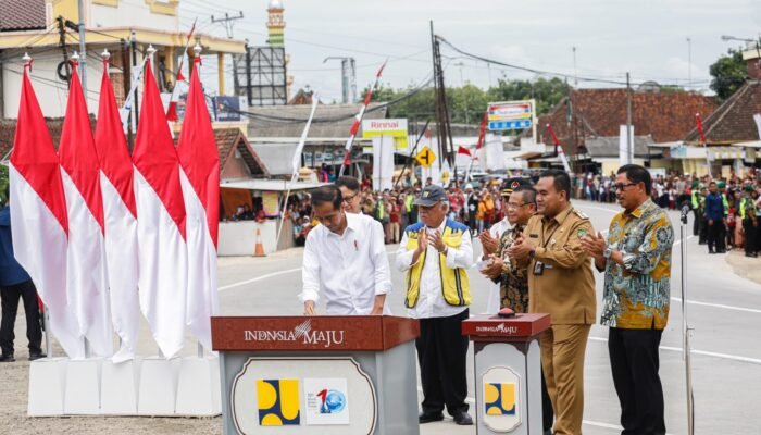 Presiden Resmikan Ruas Jalan Blora – Purwodadi