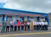 Penerbangan Perintis Bandara Taman Bung Karno Diresmikan