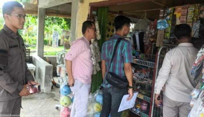 Operasi Pasar Pemberantasan Barang Kena Cukai Hasil Tembakau di Kota Banjar