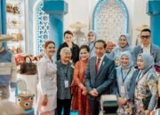 Presiden dan Ibu Negara Kunjungi Stand Dekranasda Kota Medan di Inacraft 2024