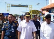 Kesiapan Transportasi Laut Ditinjau Dirjen Hubla di Pelabuhan Kalianget