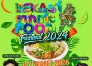 Gelar Bekasi Ethnic Food Festival 2024 di Plaza Wali Kota
