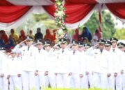 Gani Muhammad Hadiri Peringatan Hari Otoda di Surabaya
