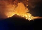 Dampak Gunung Ruang di Sulawesi Utara Meletus Ada 828 Warga Dievakuasi