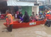 Banjir di Kabupaten Cirebon Rendam Empat Desa