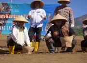 Penjabat Bupati Garut Ikuti Upacara Tanam Kentang Perdana Proyek Dataran Tinggi Tahun 2024