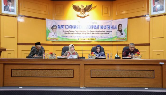 Rakor Ekosistem Pusat Industri Halal Provinsi Banten