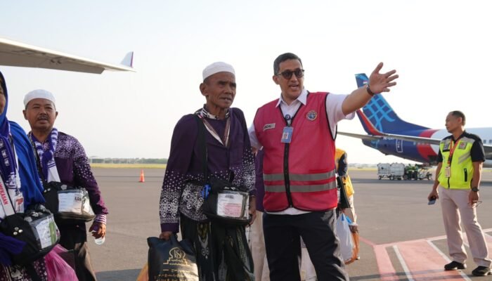 Kepulangan Kloter Terakhir Jemaah Haji Debarkasi Surabaya Dipastikan Ditjen Hubud Berjalan Aman dan Selamat