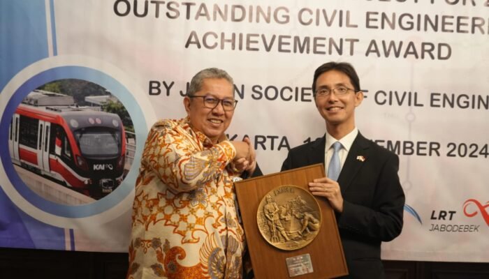 Proyek LRT Jabodebek DJKA Raih Penghargaan Internasional
