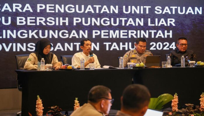 Pemprov Banten Perkuat Unit Satgas Saber Pungli