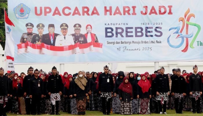 Kinerja Pembangunan Daerah Brebes Membaik di Usia 347 Tahun