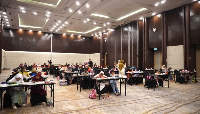 Lomba Mewarnai Bernie di Swiss-Belinn Modern Cikande