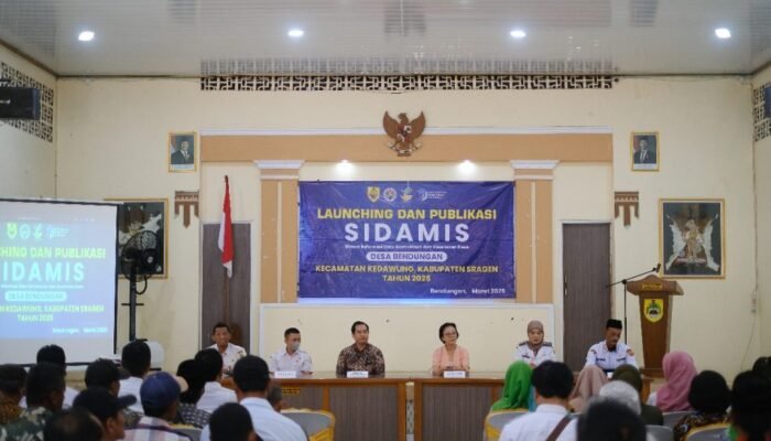 Pemdes Bendungan Sragen Kini Punya Sidamis yang Cepat Bantu Warga
