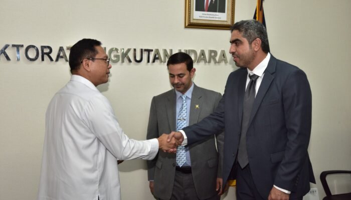 Tingkatkan Hubungan Bilateral dengan Ditjen Hubud Terima Kunjungan President of Civil Aviation Authority of Oman