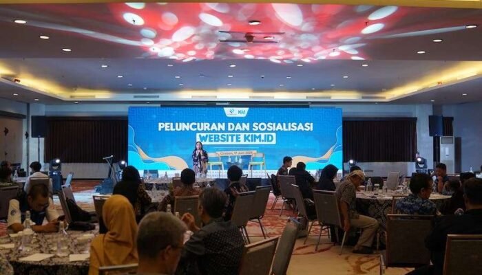 Diskominfo Garut bersama Pegiat KIM Ikuti Peluncuran Website KIM.ID