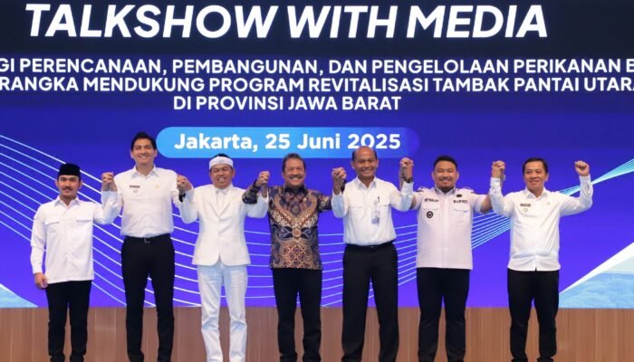 Pemprov Jabar dan KKP Tandatangan MoU Revitalisasi Tambak Pantura