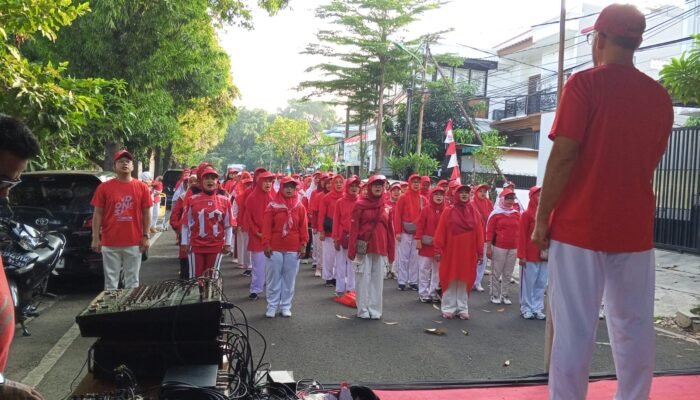 HUT ke-80 Kemerdekaan RI Dirayakan RW 08 Kelurahan Pulo Gadung