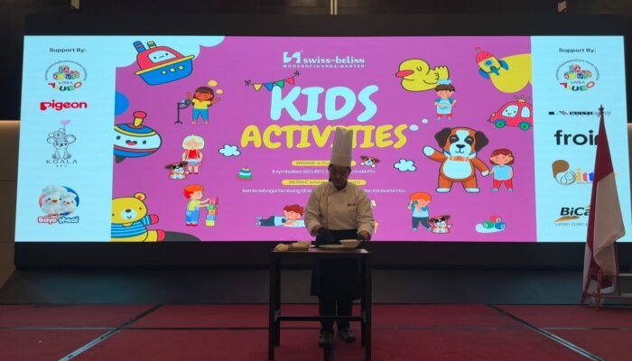 Ada 300 Anak Meriahkan HUT ke-80 Kemerdekaan RI dengan Kids Cooking Class di Swiss-Belinn Modern Cikande