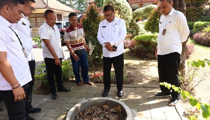 OPD Pemkot Denpasar Bangun Teba Modern di Halaman Kantor