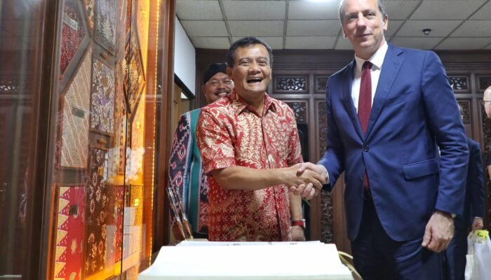 Pertemuan Gubernur Jateng – Dubes Prancis Perkuat Kemitraan Strategis