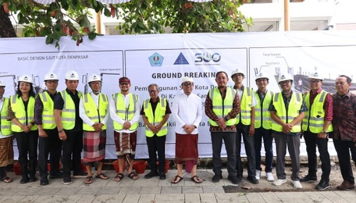 Pembangunan SJUT Kota Denpasar Tahap 1 Resmi Dimulai