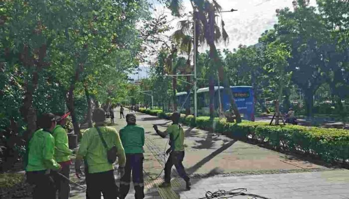 Pemprov Jakarta Lakukan Penopingan Serentak di Lima Wilayah Kota